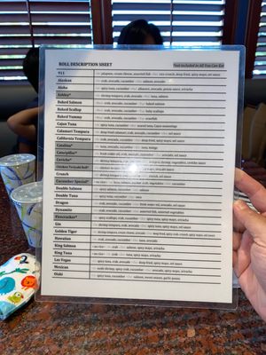 Menu photo 4 Gin Sushi Temecula, CA