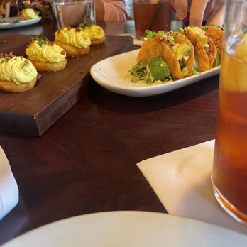 Nick's On 2nd - Bacon Deviled Eggs, Salmon Poke Tacos - New American Near Me - Long Beach, California Nick's On 2nd - Bacon Deviled Eggs, Salmon Poke Tacos - New American Near Me - Long Beach, California