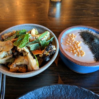 Sparrow + Wolf - Grilled romanesco and seafood smoked trout roea d uni thingy (so good!). - New American Near Me - Las Vegas, Nevada Sparrow + Wolf - Grilled romanesco and seafood smoked trout roea d uni thingy (so good!). - New American Near Me - Las Vegas, Nevada