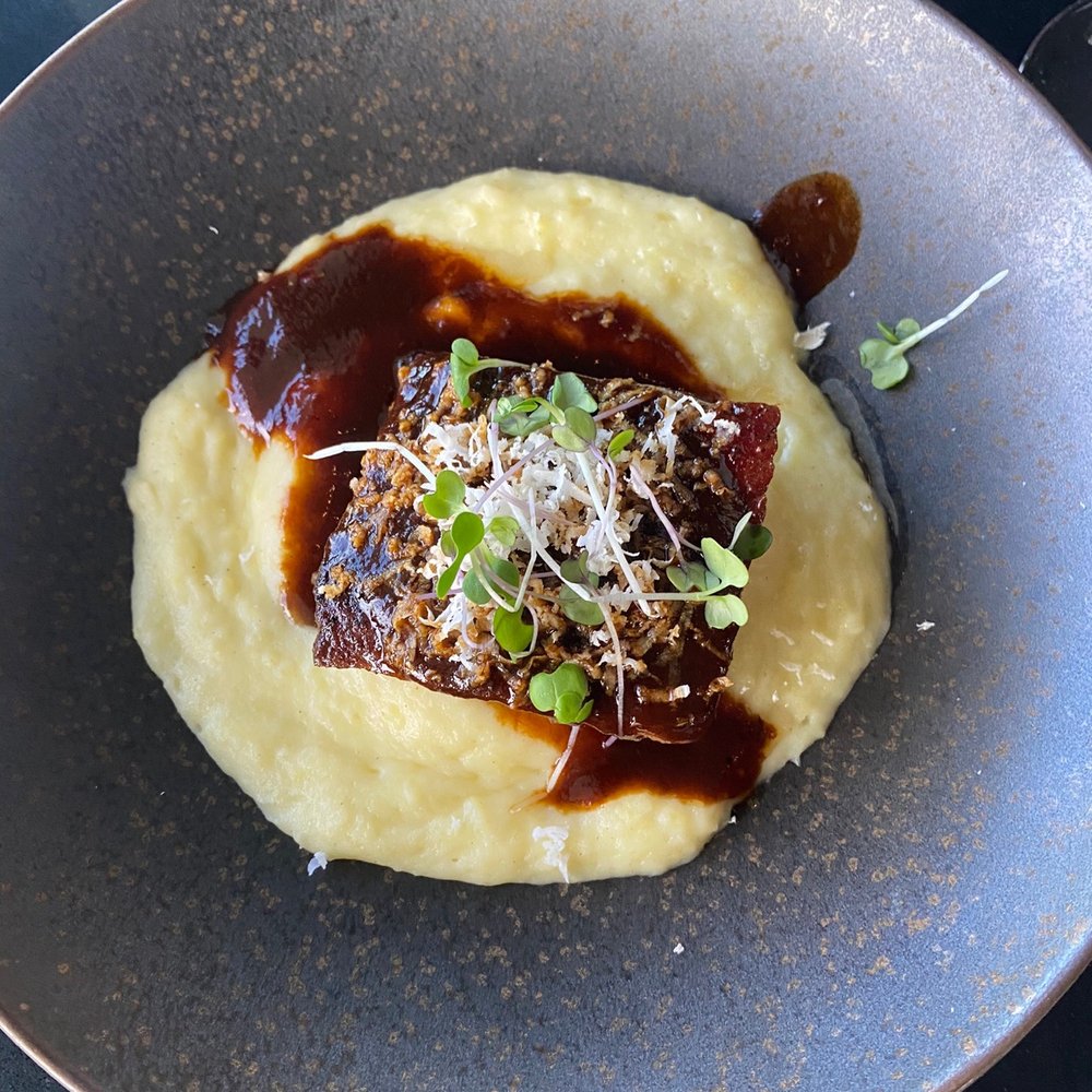 Goodale Station - Happy hour Chefs snack mashed potatoes and pork - New American Near Me - Columbus, Ohio Goodale Station - Happy hour Chefs snack mashed potatoes and pork - New American Near Me - Columbus, Ohio