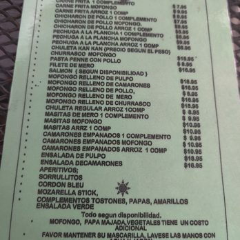 Carlito's Kitchen and Bar - El menú. - Latin American Near Me - Guanica, Puerto Rico Carlito's Kitchen and Bar - El menú. - Latin American Near Me - Guanica, Puerto Rico