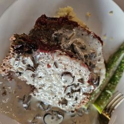 Stone Terrace Gastropub - Meatloaf with delectable mushroom gravy. Truly 5 star!