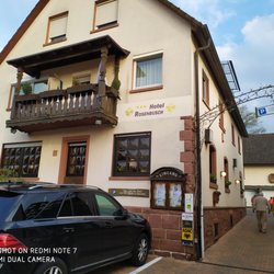 Hotel Weinklause Rosenbusch - Gut versteckt in Groß Heubach: Hotel-Restaurant Rosenbusch.