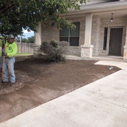 Soil delivery and installed.  Great job!!! 5 stars!!!