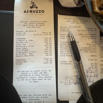 Abruzzo Italian Kitchen - They charged $8 for bread? - Italian Near Me - Whitefish, Montana Abruzzo Italian Kitchen - They charged $8 for bread? - Italian Near Me - Whitefish, Montana