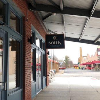 Souk Mediterranean Kitchen and Bar - Sidewalk and door entrance - Mediterranean Near Me - Toledo, Ohio Souk Mediterranean Kitchen and Bar - Sidewalk and door entrance - Mediterranean Near Me - Toledo, Ohio