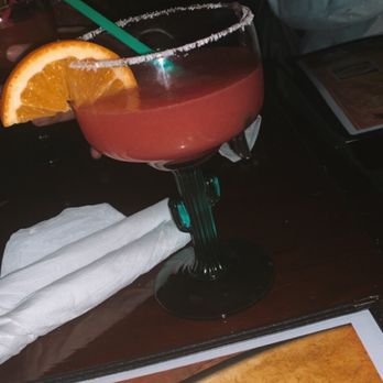 Garibaldi Mexican Restaurant - Blended strawberry margarita - Mexican Near Me - Madison, Wisconsin
