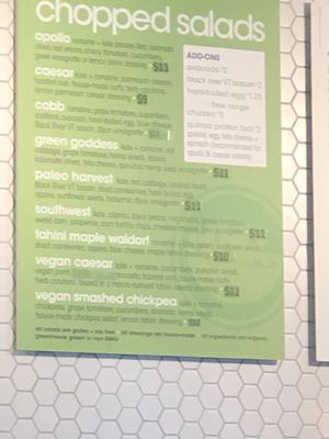 Menu photo 3 Eco Bean + Greens South Burlington, VT