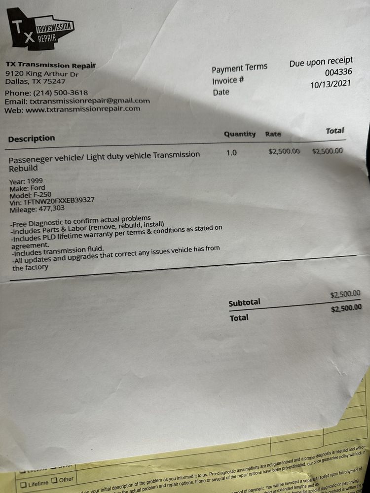 TX TRANSMISSION REPAIR Updated October 2024 11 Photos & 10 Reviews