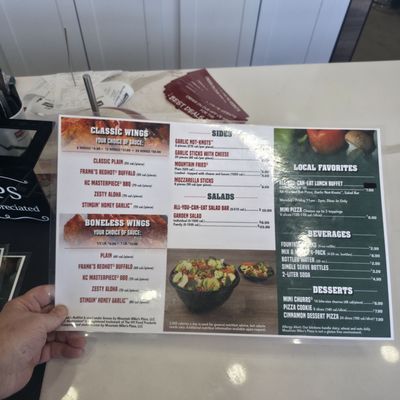 Menu photo 2 Mountain Mike's Pizza Mesa, AZ