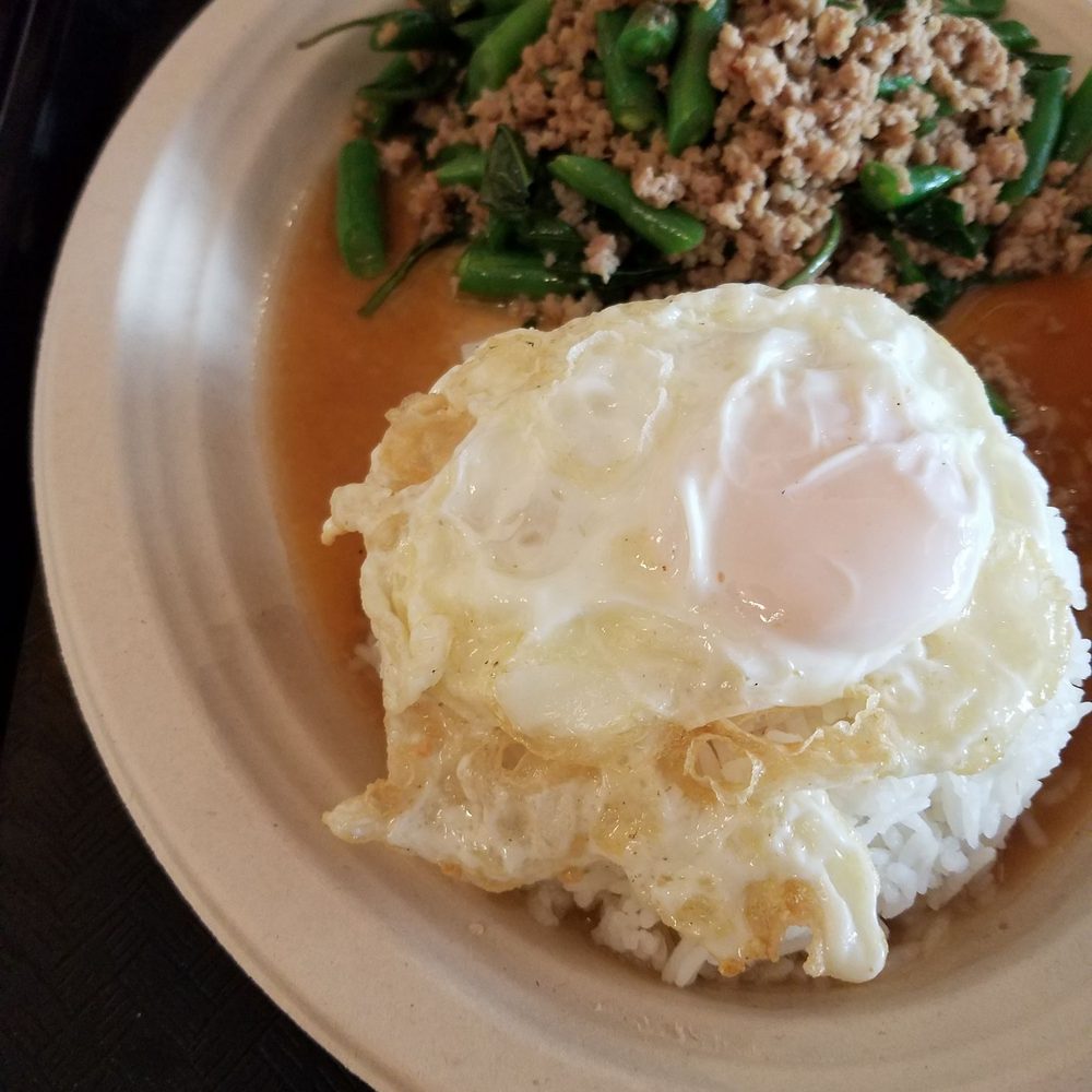 Took Took 98 - Basil pork is the best! - Thai Near Me - Pittsburgh, Pennsylvania