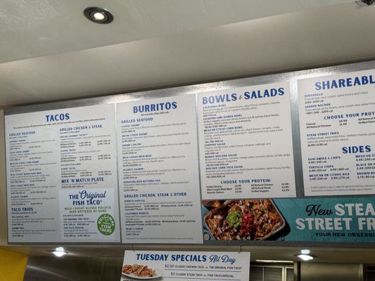 Menu photo 2 Rubio's Coastal Grill Anaheim, CA Menu photo 2 Rubio's Coastal Grill Anaheim, CA