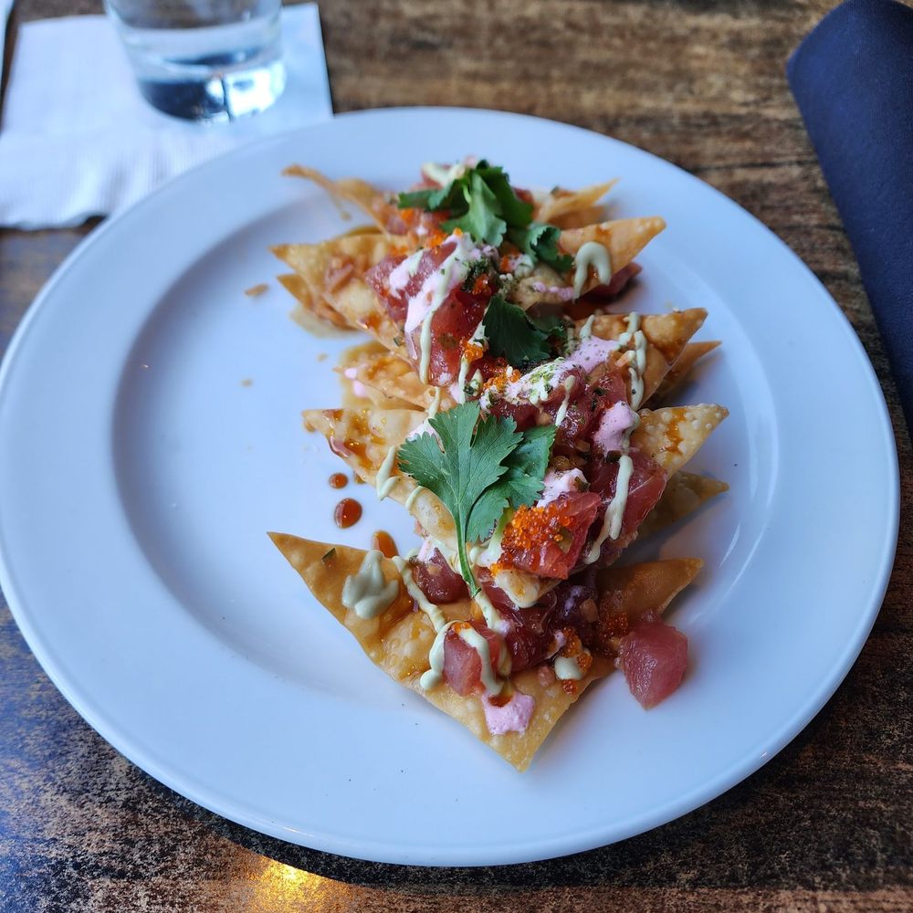 CIRCA at Navy Yard - Tuna Poke Nachos - American Near Me - Washington, DC, District of Columbia CIRCA at Navy Yard - Tuna Poke Nachos - American Near Me - Washington, DC, District of Columbia