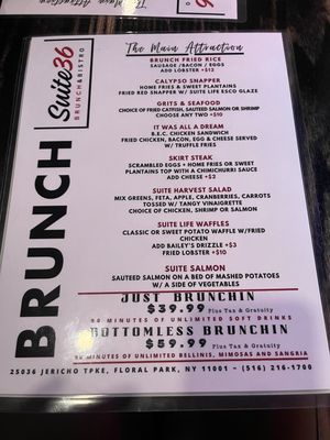 Menu photo 6 Suite 36 Brunch & Bistro Bellerose, NY
