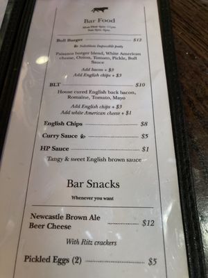 Menu photo 1 The Black Bull Brooklyn, NY Menu photo 1 The Black Bull Brooklyn, NY