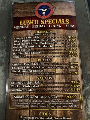 Menu photo 1 Riscky's BBQ Fort Worth, TX Menu photo 1 Riscky's BBQ Fort Worth, TX