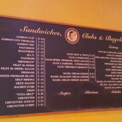 Edward's - Le menu !