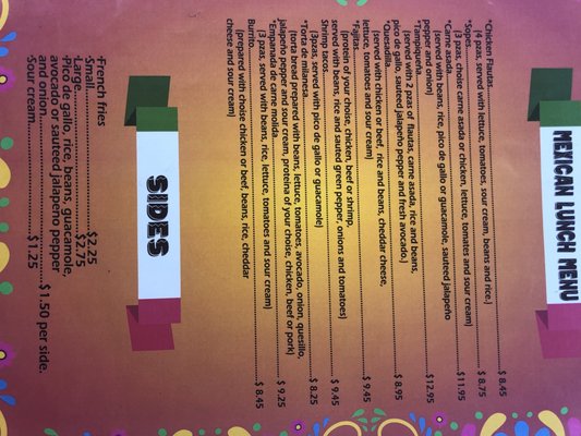 Menu photo 2 Mi Pueblito Eagleswood, NJ