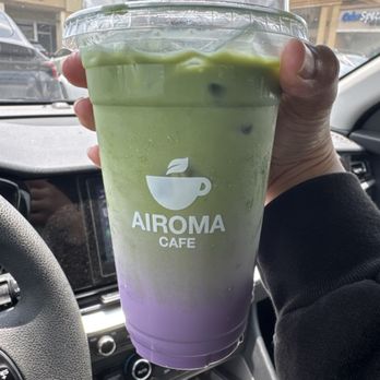 Airoma Cafe - Matcha Ube - Coffee & Tea Near Me - Fountain Valley, California