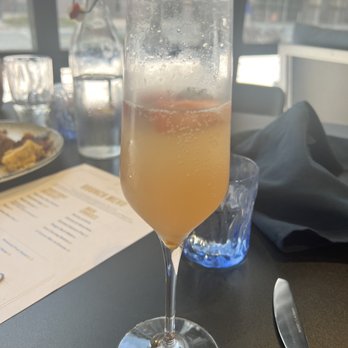 Spurrier's Gridiron Grille - Strawberry rhubarb mimosa - American Near Me - Gainesville, Florida Spurrier's Gridiron Grille - Strawberry rhubarb mimosa - American Near Me - Gainesville, Florida