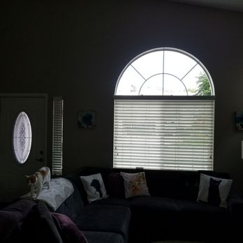 A Shine Window Cleaning - Frank made my arch window look so nice I will hold off on re-installing the custom blinds until gets too hot or I get the window tinted. - Window Washing Near Me