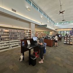 Hennepin County Library - Champlin - Entry and reserved pickup spot