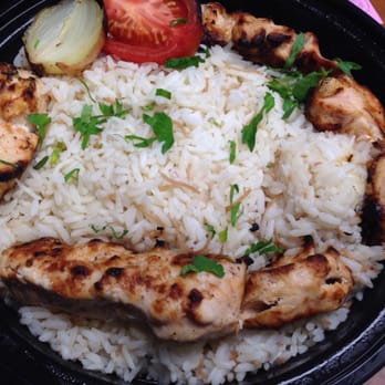 Al Basha - Chicken shish platter - Middle Eastern Near Me - Paterson, New Jersey