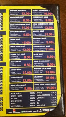 Menu photo 2 Tek Büfe Istanbul, 34