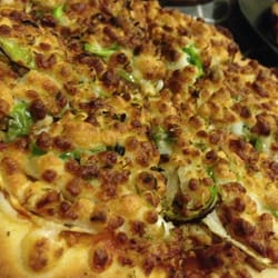 Pizzería Stop - Pizza pimientos y carne