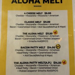 Menu Menu