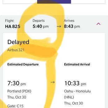 Hawaiian Airlines - Two hour delay!!! - Airlines Near Me - Honolulu, Hawaii Hawaiian Airlines - Two hour delay!!! - Airlines Near Me - Honolulu, Hawaii