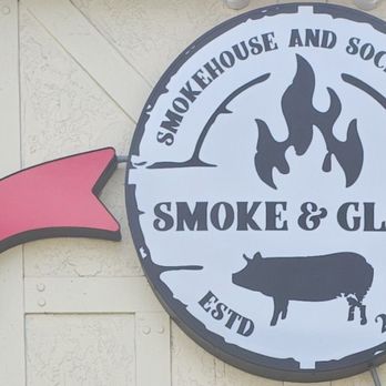Smoke & Glory - Business logo on an exterior wall - Barbeque Near Me - Chula Vista, California Smoke & Glory - Business logo on an exterior wall - Barbeque Near Me - Chula Vista, California