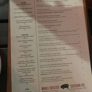 The Citizen - Gastropubs Near Me - Boston, Massachusetts