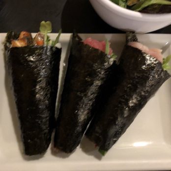 Edomasa Sushi Bar & Restaurant - Ladies' Set - spicy tuna, spicy yellowtail, salmon skin - Japanese Near Me - Santa Barbara, California Edomasa Sushi Bar & Restaurant - Ladies' Set - spicy tuna, spicy yellowtail, salmon skin - Japanese Near Me - Santa Barbara, California
