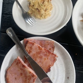 JW's Patio - Ham and hash brown casserole - New American Near Me - Beaumont, Texas