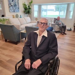 Five Acres at Leisure Town North - This dapper gentleman (name ommitted for privacy) is excited to be heading to his granddaughters wedding. Truly a pleasure getting to serve