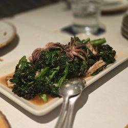 The Morris - Charred Broccoli and Squid