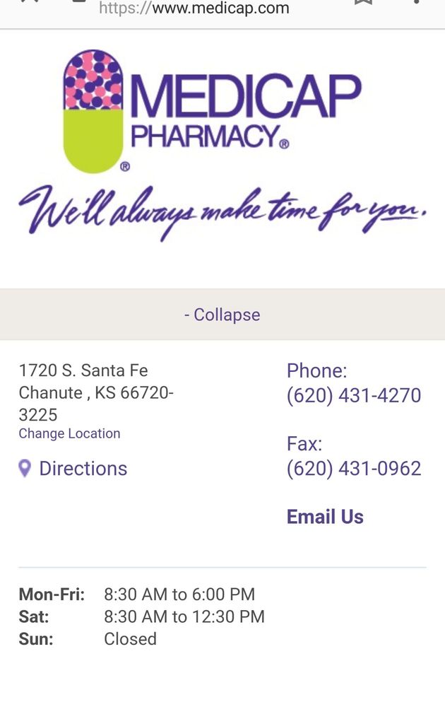 MEDICAP PHARMACY Updated September 2024 1720 S Santa Fe Ave