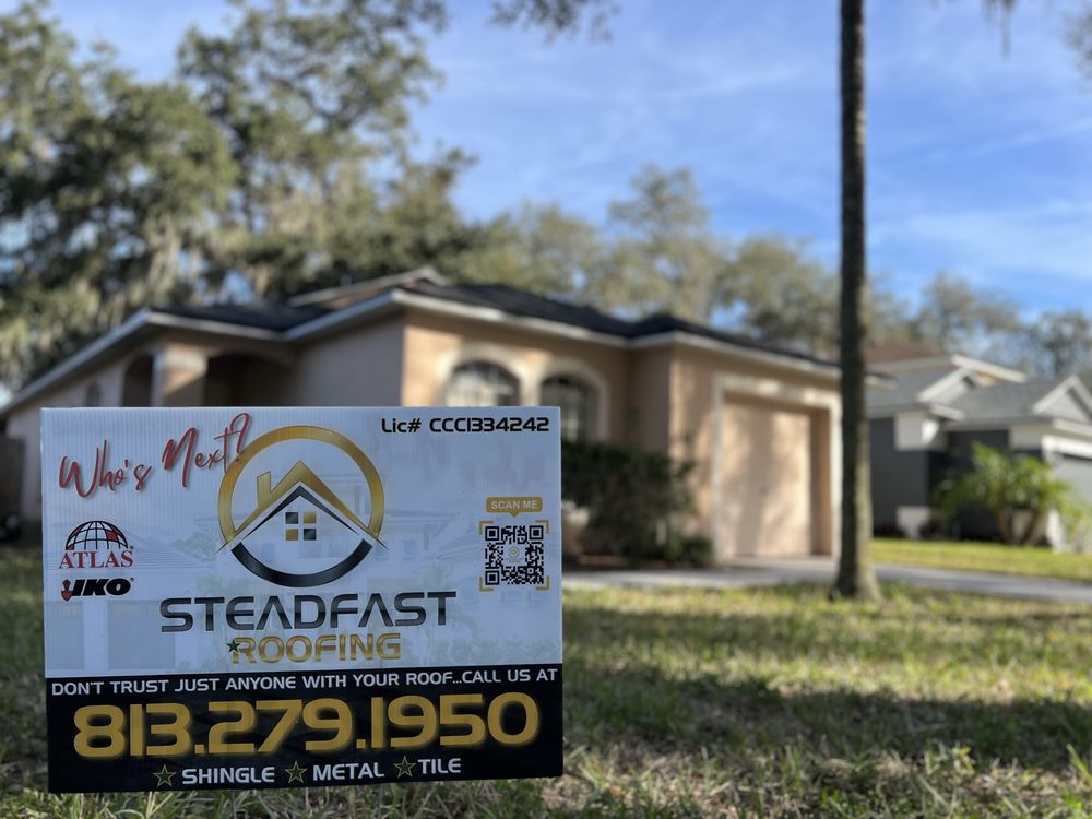 Slide of Steadfast Roofing