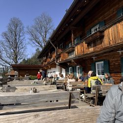 Gasthof Hagstein - The outside dining area is so nice and it's perfect on a sunny day.