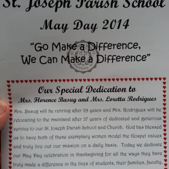 St Joseph School - May day celebration is always beautiful! - Elementary Schools Near Me - Waipahu, Hawaii