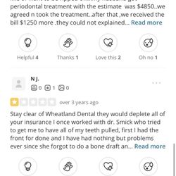 Wheatland Dental Care - Examples of a bad run business