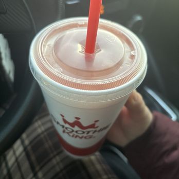 Smoothie King - $5 20 oz Pure Recharge Mango Strawberry - Juice Bars & Smoothies Near Me - Evergreen Park, Illinois