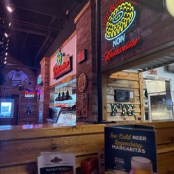 Texas Roadhouse - View to front door from booth seating next to bar