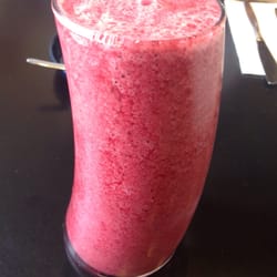 Berry smoothie.