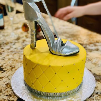 Kiss My Cakes - Custom SJP shoe cake - Desserts Near Me - Round Rock, Texas Kiss My Cakes - Custom SJP shoe cake - Desserts Near Me - Round Rock, Texas