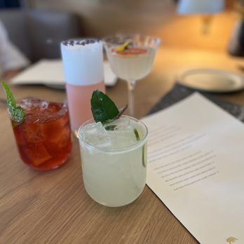 Bear at Stanly Ranch - 4 different cocktails - New American Near Me - Napa, California Bear at Stanly Ranch - 4 different cocktails - New American Near Me - Napa, California