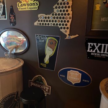 Brew Cheese - a bar with a lot of stickers on the wall - Cheese Shops Near Me - Stony Brook, New York Brew Cheese - a bar with a lot of stickers on the wall - Cheese Shops Near Me - Stony Brook, New York