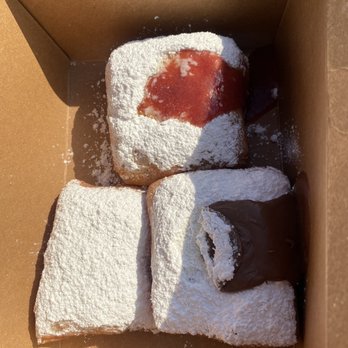 The Beignet Stand - Strawberry original and Nutella - Desserts Near Me - San Antonio, Texas The Beignet Stand - Strawberry original and Nutella - Desserts Near Me - San Antonio, Texas
