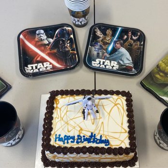 Baskin Robbins - a star wars themed birthday cake - Ice Cream & Frozen Yogurt Near Me - Twin Falls, Idaho